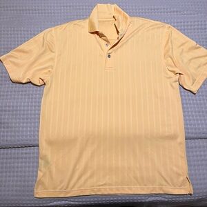 Men's Vintage Yellow Golf Polo